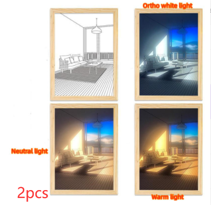 Illuminated Picture LED Decorative Light