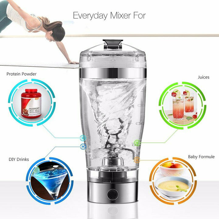 Electric Protein Shake Stirrer Cup