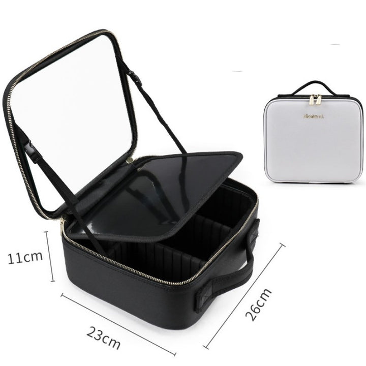 LED Cosmetic Case With Mirror