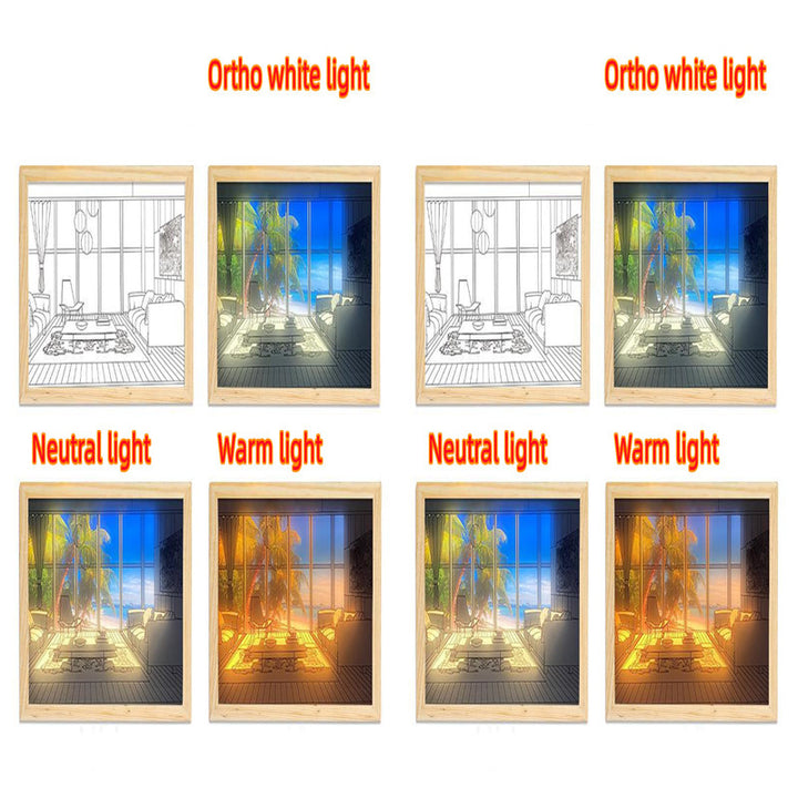 Illuminated Picture LED Decorative Light