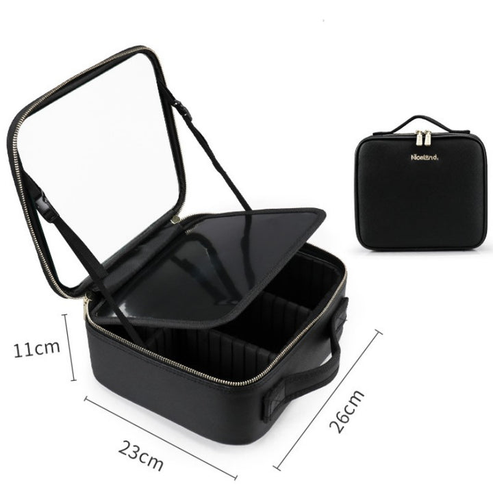 LED Cosmetic Case With Mirror