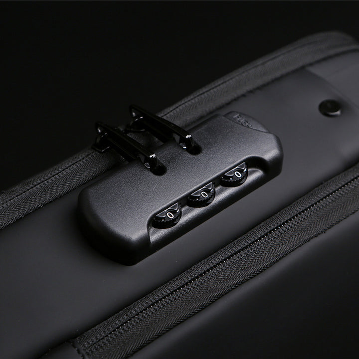 Men's Motorcycle Bag Code Anti-theft Chest Bag Men's Bag Shoulder Bag Sports Waist Bag Casual Multifunctional Messenger Bag